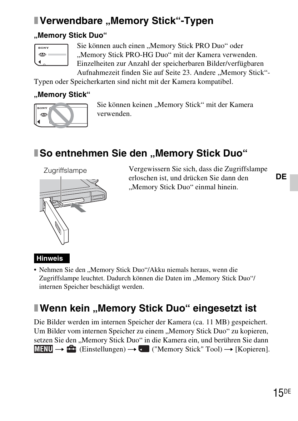 Sony DSC-TX1 User Manual | Page 137 / 483