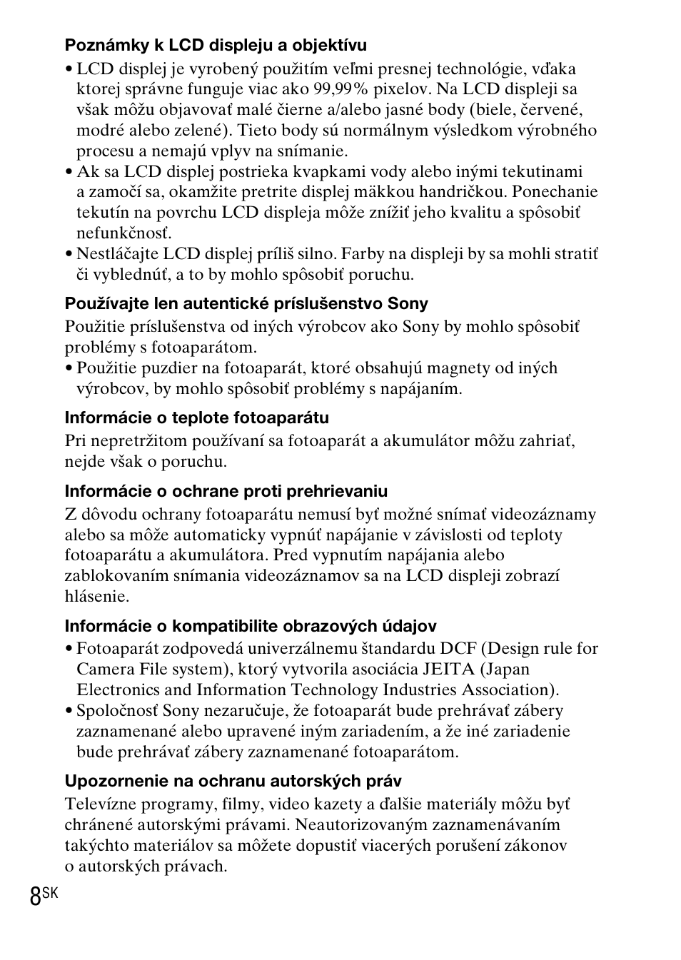 Sony DSC-TX1 User Manual | Page 260 / 483