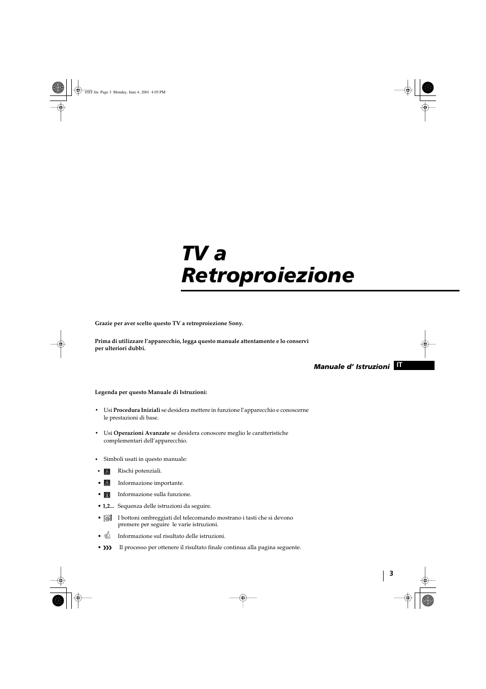 Tv a retroproiezione | Sony KP-41PX1 User Manual | Page 130 / 224