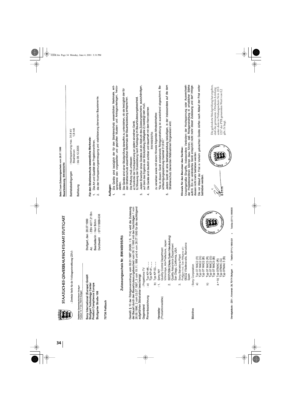 Sony KP-41PX1 User Manual | Page 64 / 224