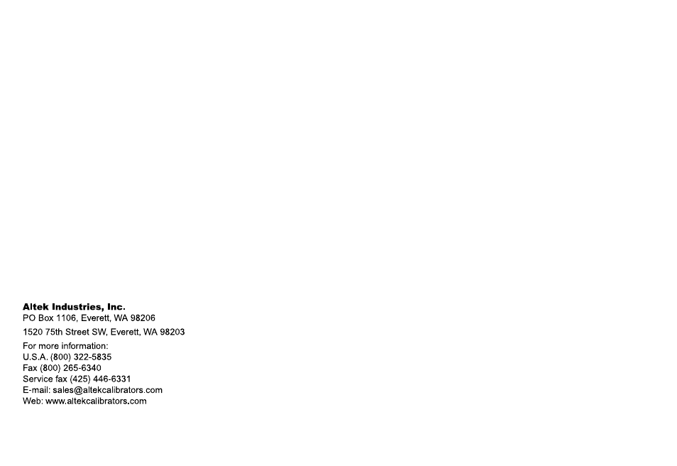 Altek a 830-KP User Manual | Page 25 / 25