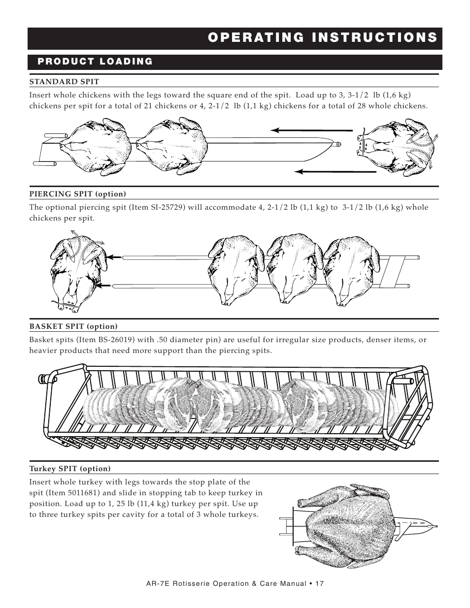 Alto-Shaam AR-7E User Manual | Page 19 / 37