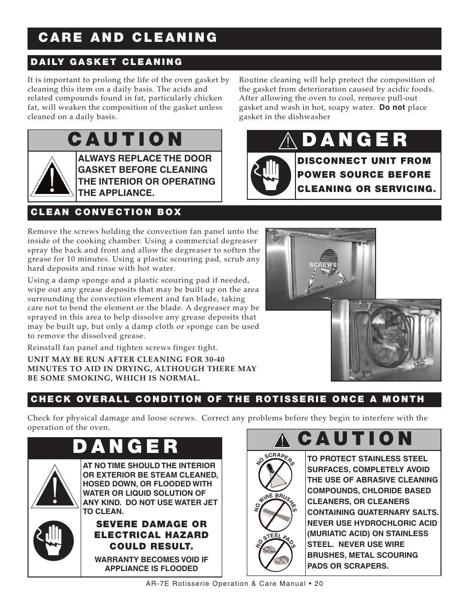 Alto-Shaam AR-7E User Manual | Page 22 / 37