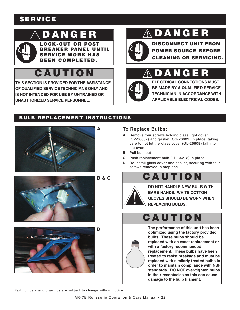 Alto-Shaam AR-7E User Manual | Page 24 / 37