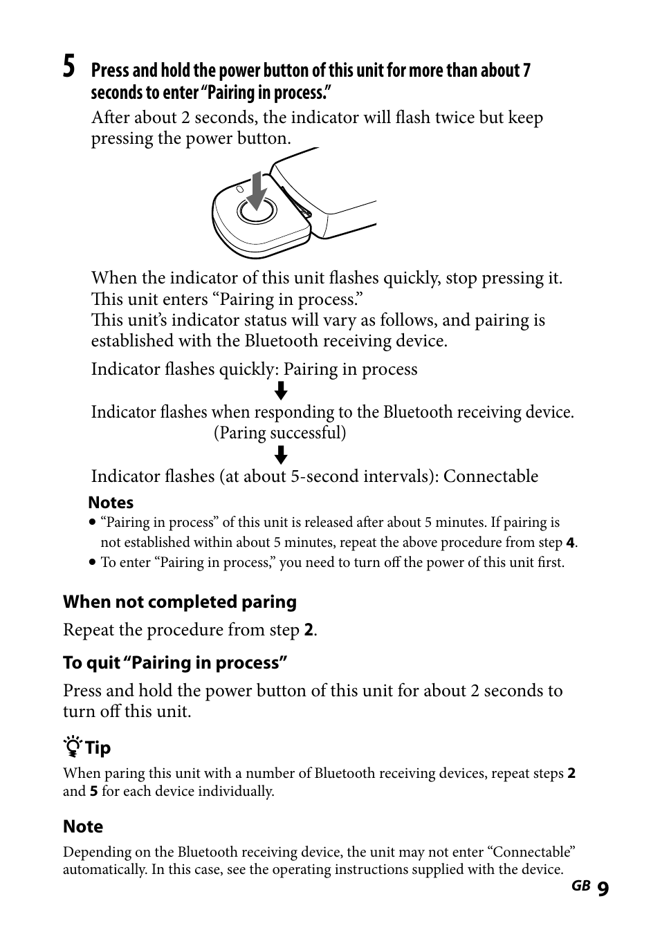 Sony WLA-NWB1 User Manual | Page 9 / 91