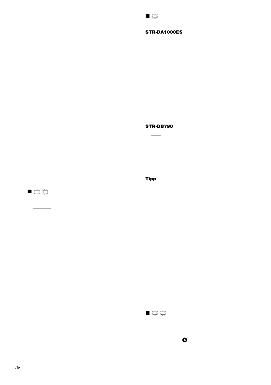 Sony STR-DA1000ES User Manual | Page 22 / 180