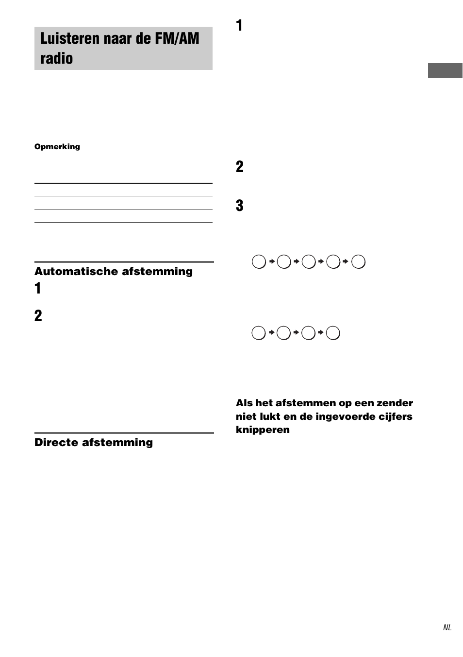 Luisteren naar de fm/am radio | Sony STR-DA1000ES User Manual | Page 85 / 180
