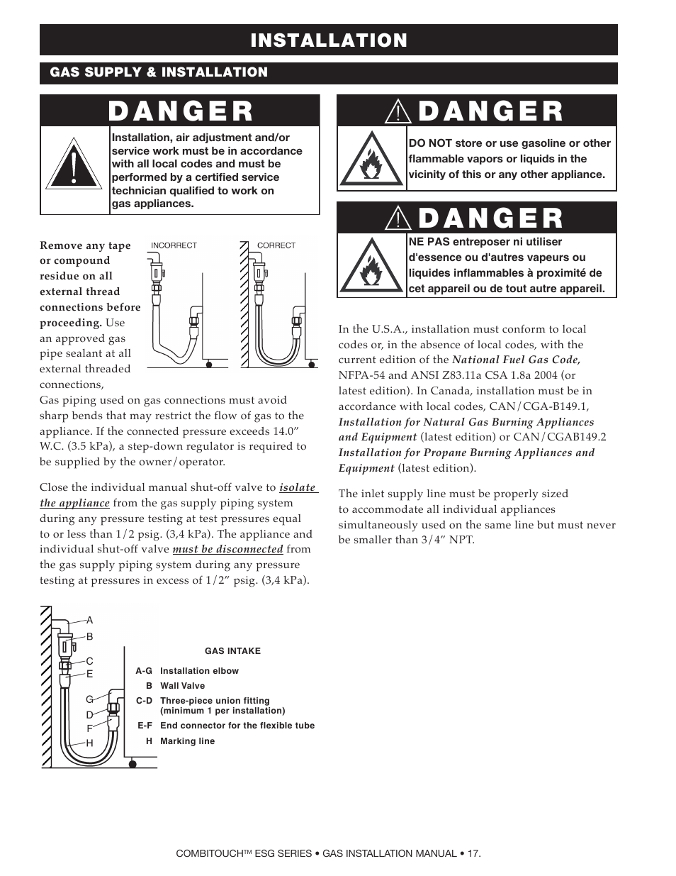Installation | Alto-Shaam COMPITHERM 2020ESG User Manual | Page 19 / 33