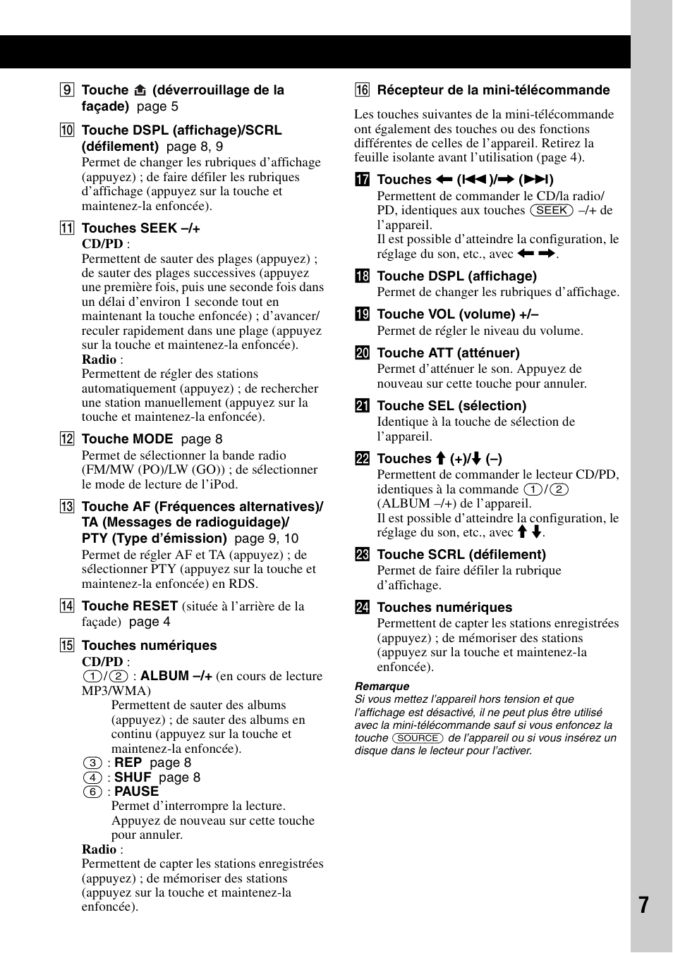 Sony CDX-GT44IP User Manual | Page 45 / 100