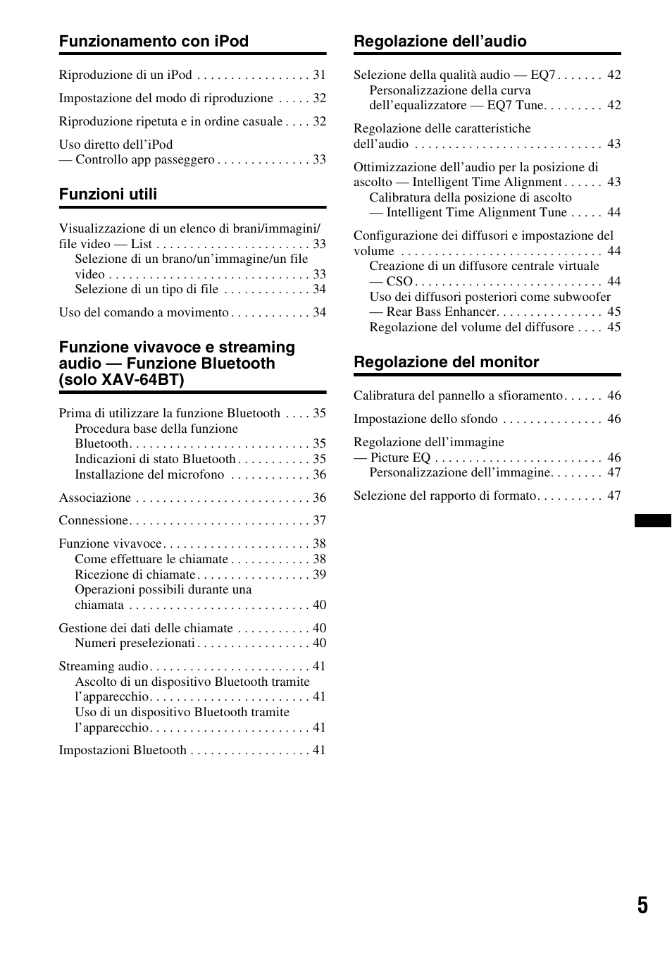 Sony XAV-63 User Manual | Page 137 / 208