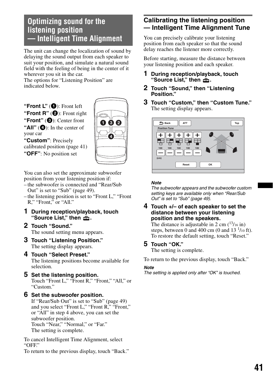 Sony XAV-63 User Manual | Page 41 / 208