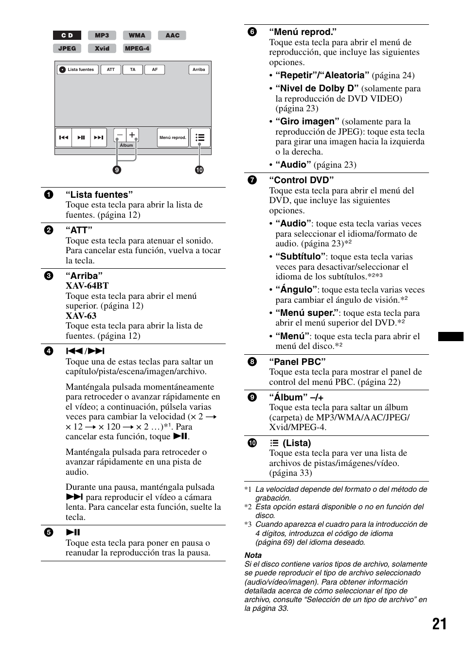 Sony XAV-63 User Manual | Page 85 / 208