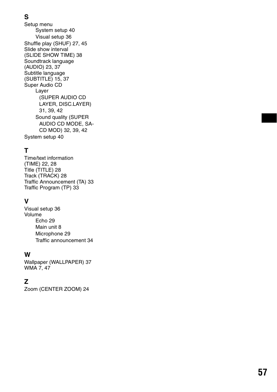 Sony MEX-DV1000 User Manual | Page 57 / 300