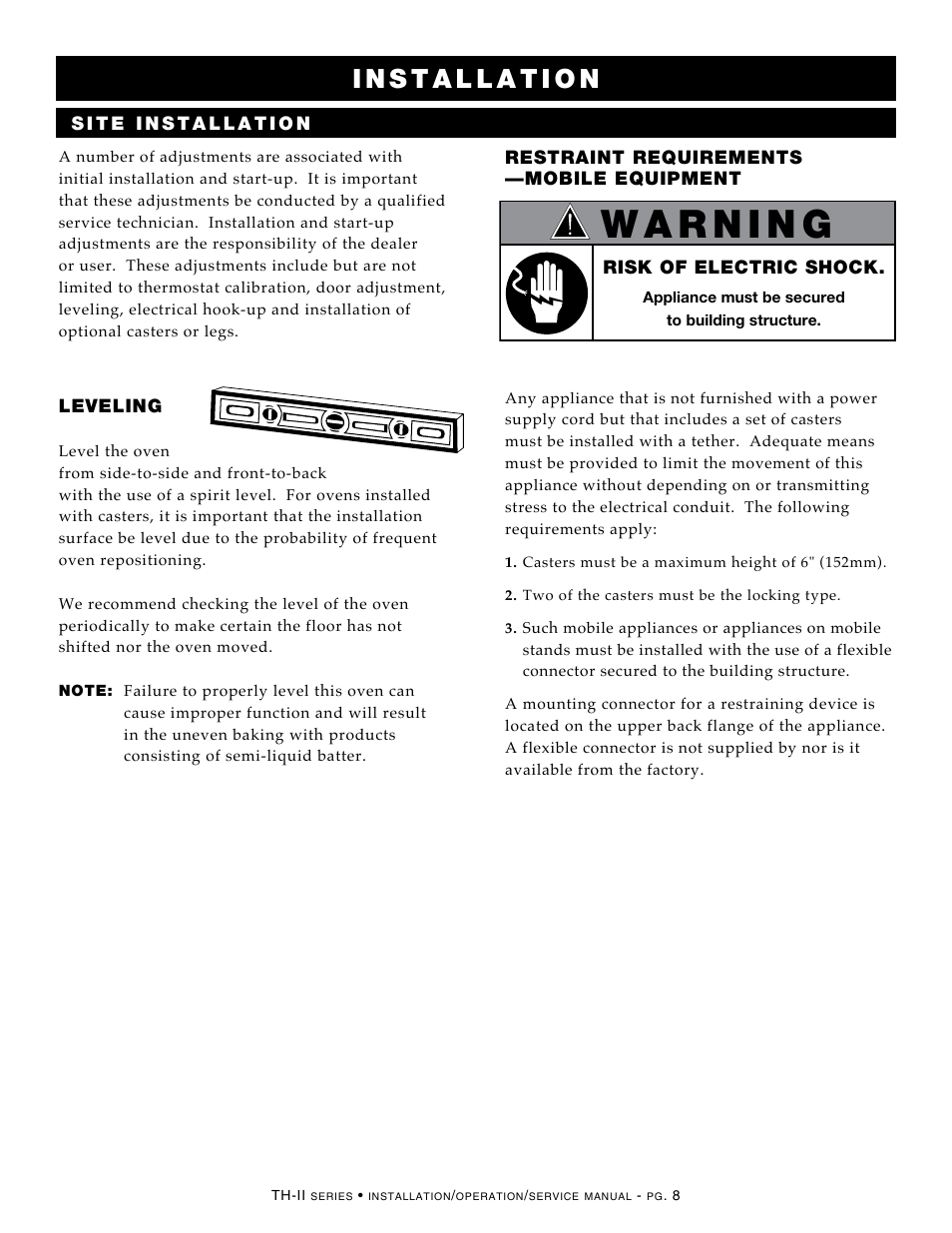 Alto-Shaam HALO HEAT 500-TH-II User Manual | Page 10 / 28