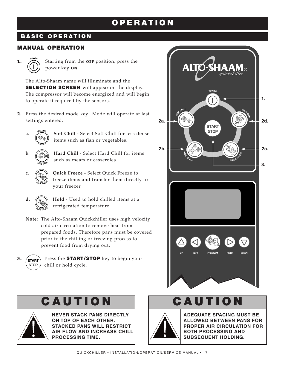 Alto-Shaam QuickChiller QC-50 User Manual | Page 19 / 60