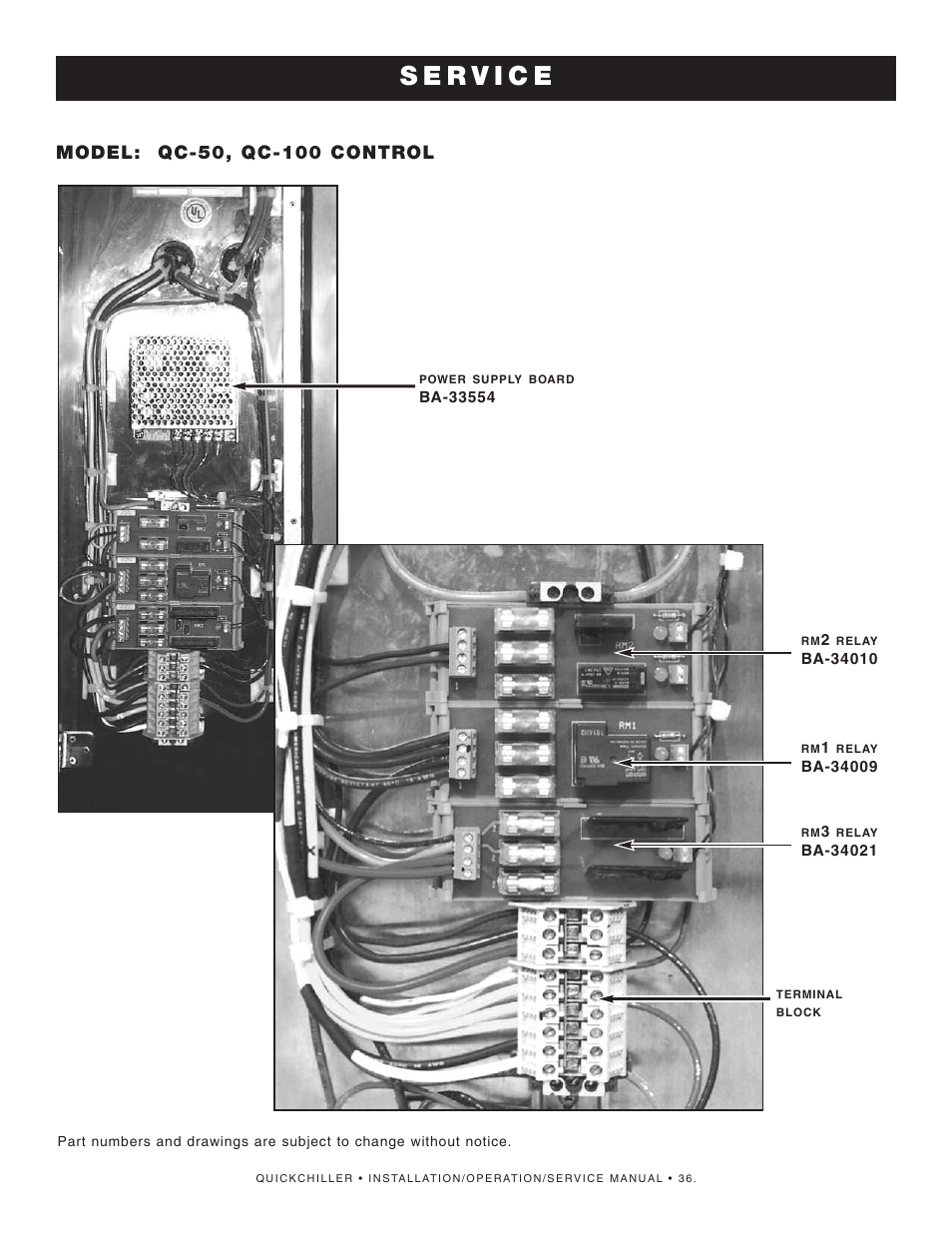 Alto-Shaam QuickChiller QC-50 User Manual | Page 38 / 60