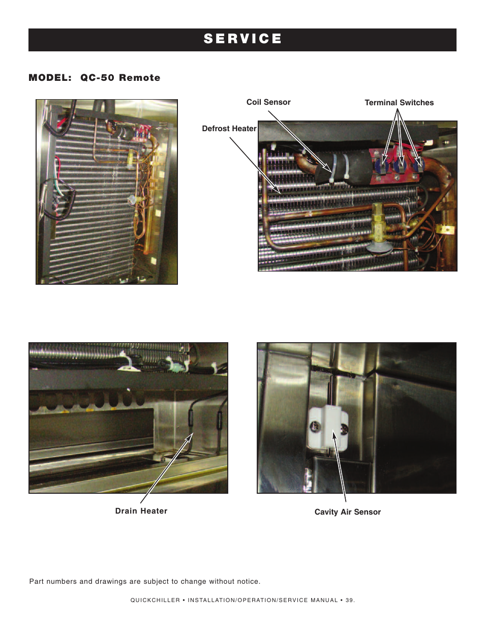 Alto-Shaam QuickChiller QC-50 User Manual | Page 41 / 60