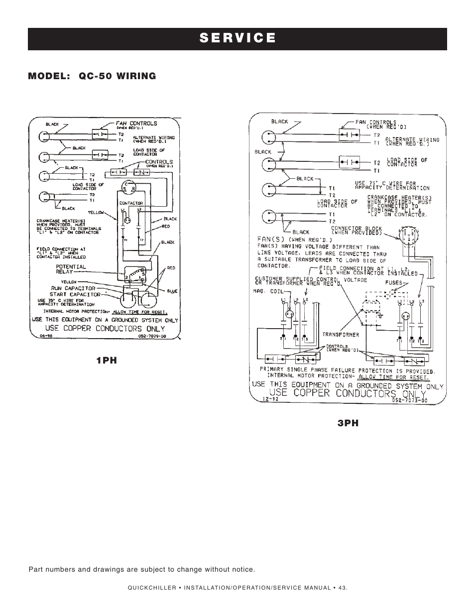 Alto-Shaam QuickChiller QC-50 User Manual | Page 45 / 60