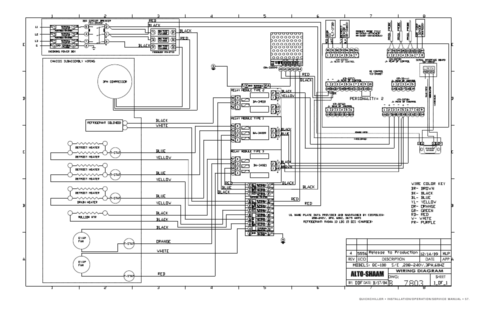 Alto-Shaam QuickChiller QC-50 User Manual | Page 59 / 60