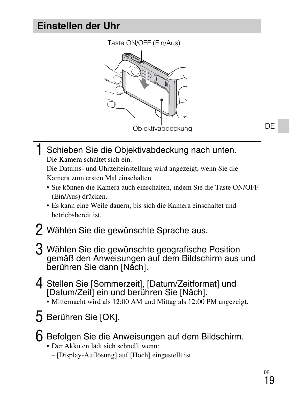 Einstellen der uhr | Sony DSC-TX30 User Manual | Page 199 / 643