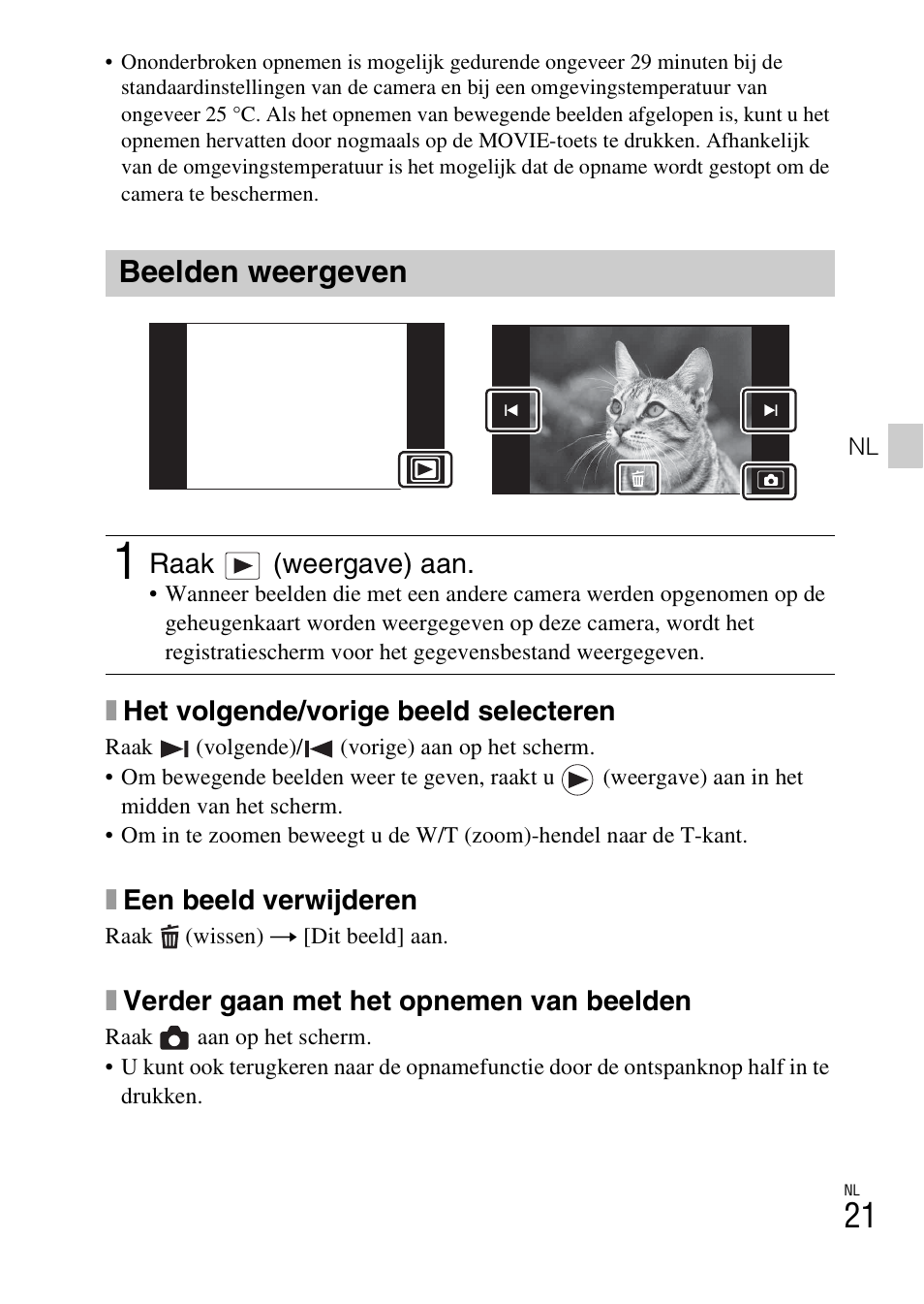 Beelden weergeven | Sony DSC-TX30 User Manual | Page 237 / 643