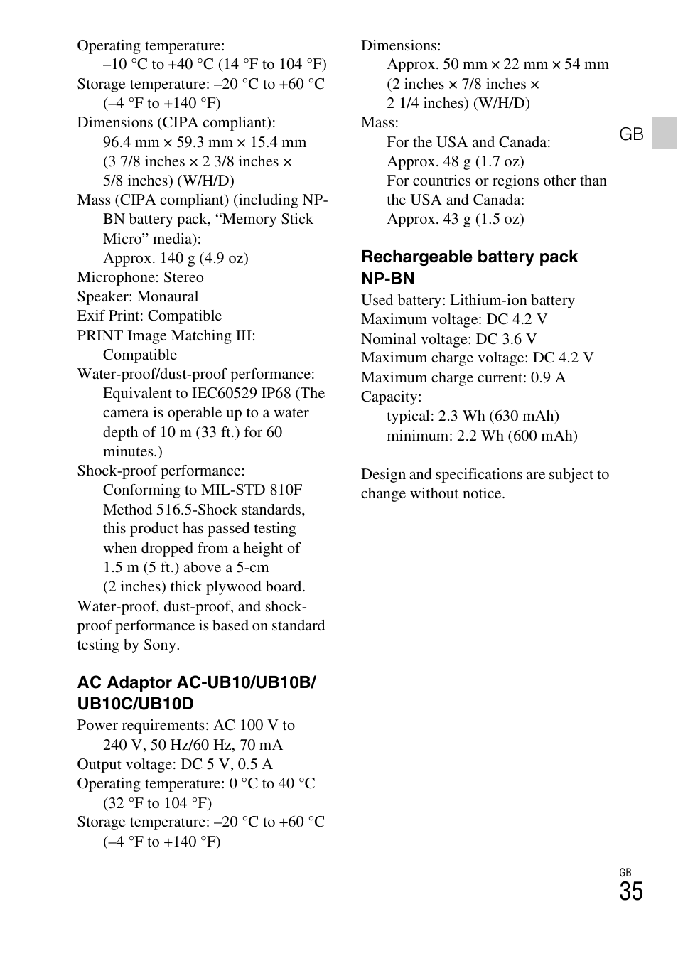 Sony DSC-TX30 User Manual | Page 35 / 643