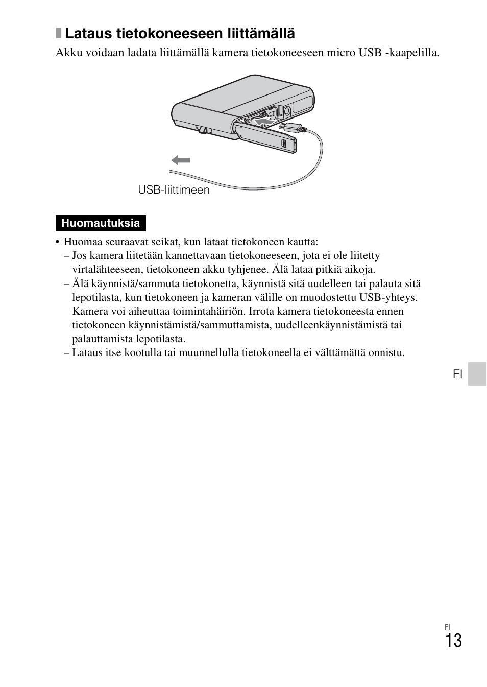 Xlataus tietokoneeseen liittämällä | Sony DSC-TX30 User Manual | Page 441 / 643