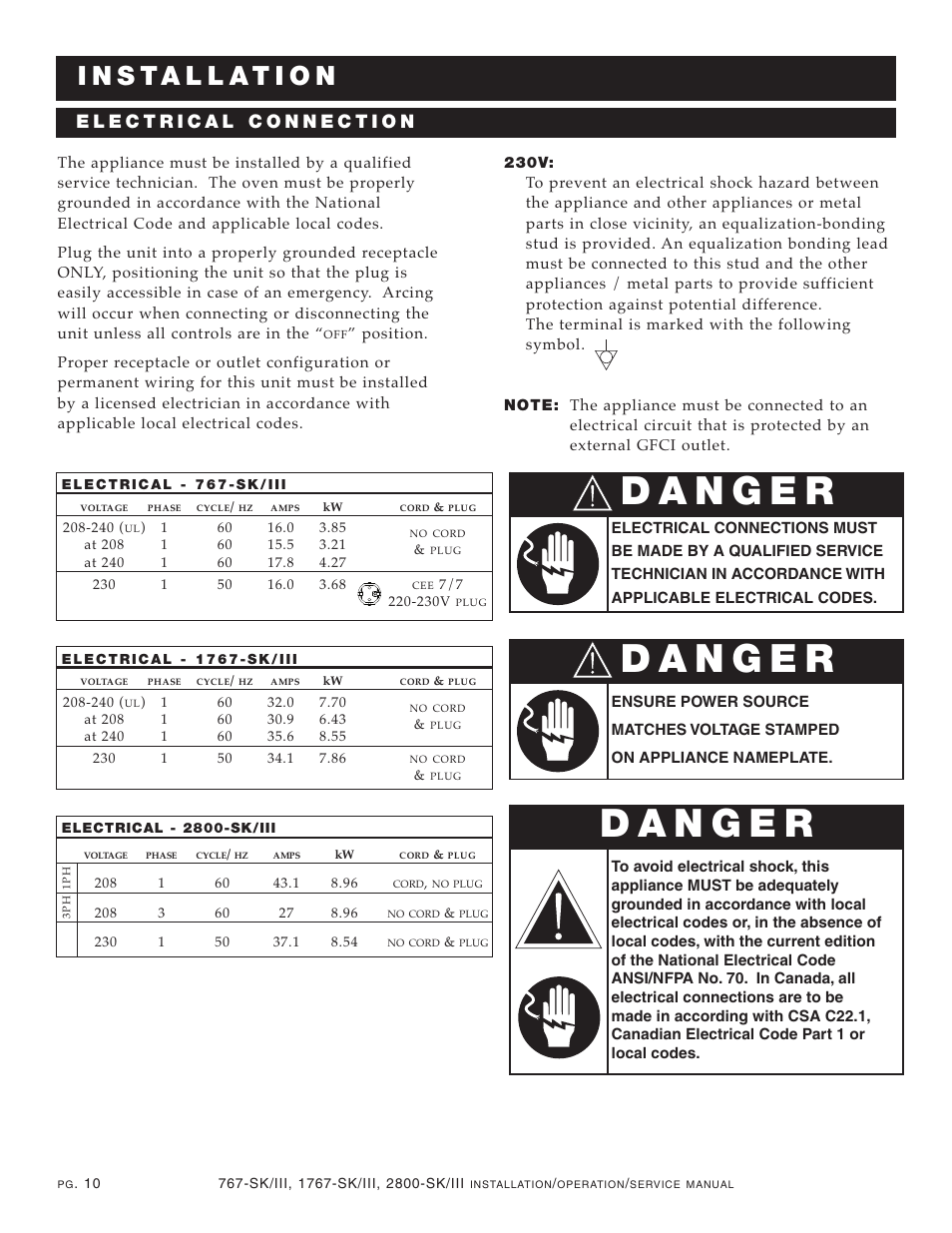 Alto-Shaam 1767-SK/III User Manual | Page 11 / 39