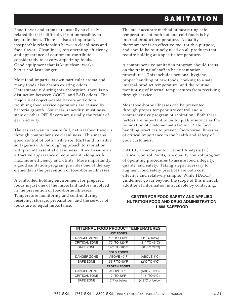 Alto-Shaam 1767-SK/III User Manual | Page 22 / 39