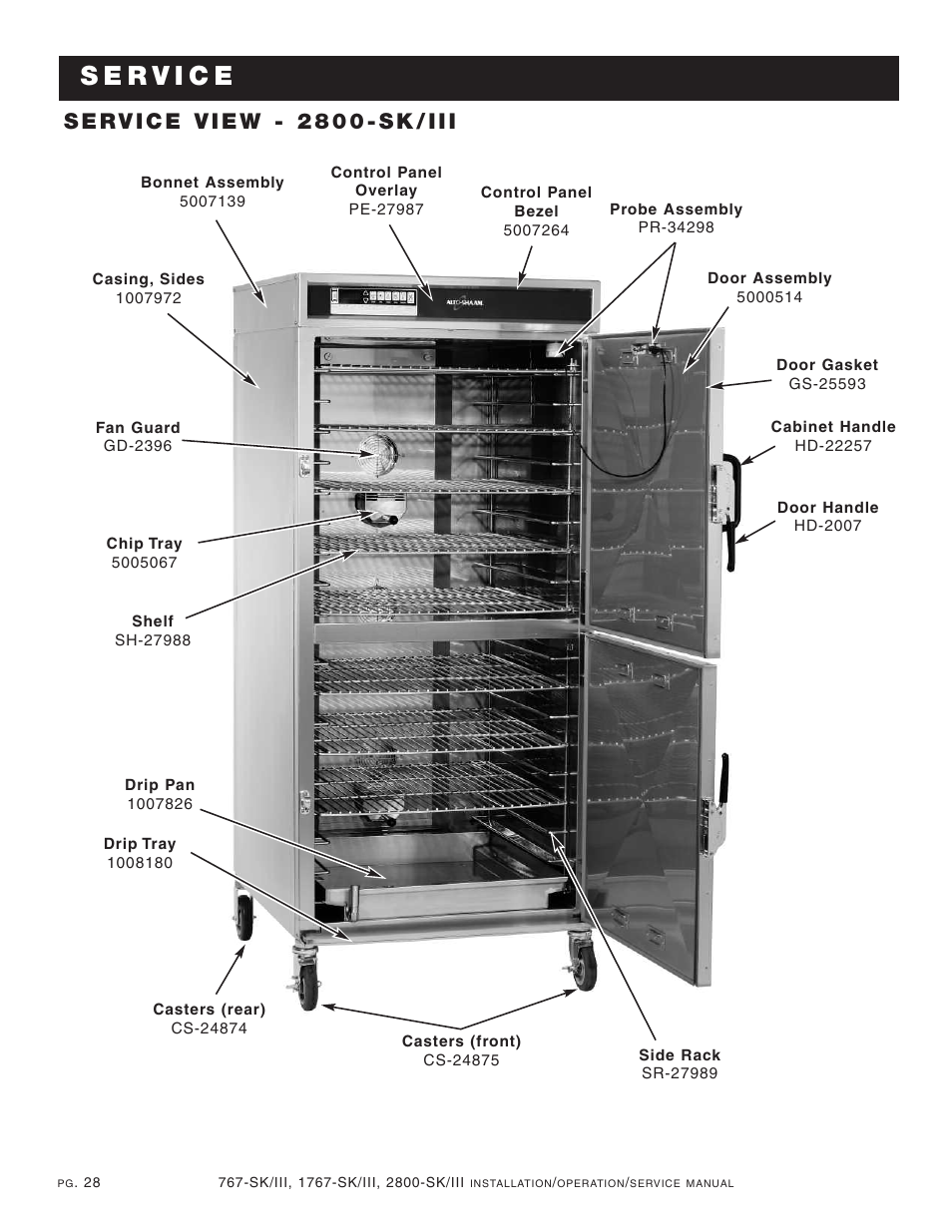 Alto-Shaam 1767-SK/III User Manual | Page 29 / 39