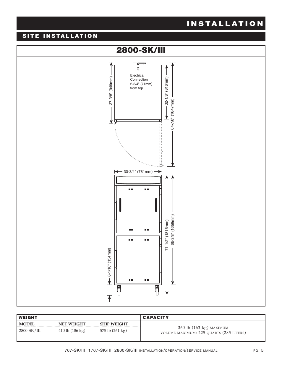 2800-sk/iii | Alto-Shaam 1767-SK/III User Manual | Page 6 / 39