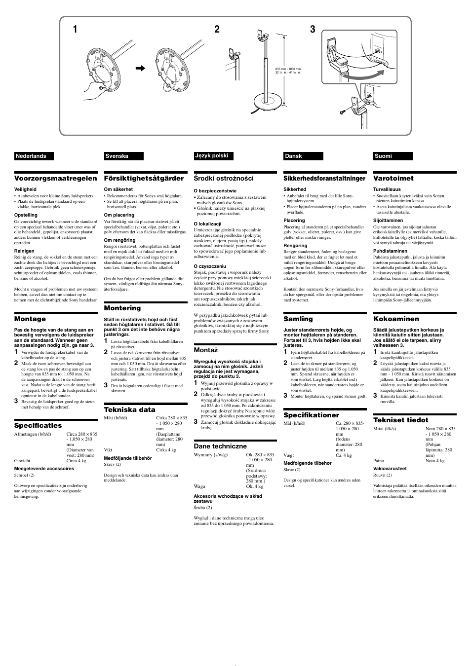 Sony WS-FVX1 User Manual | Page 2 / 2