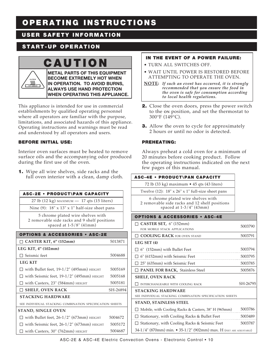 Alto-Shaam PLATINUM SERIES ASC-2E User Manual | Page 12 / 30