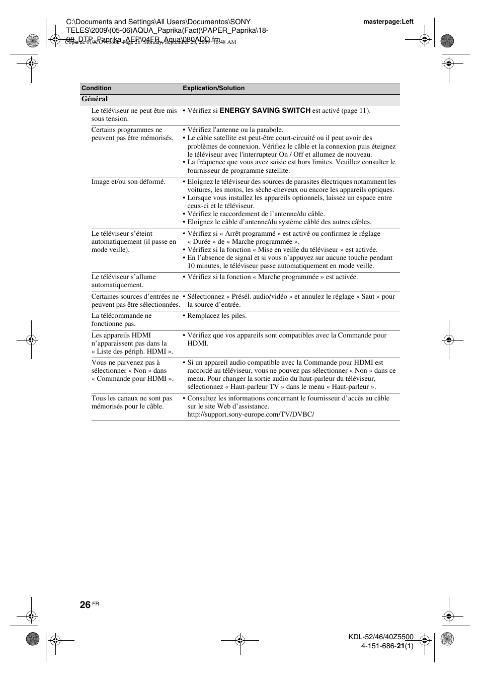 Sony KDL-52Z5800 User Manual | Page 100 / 175