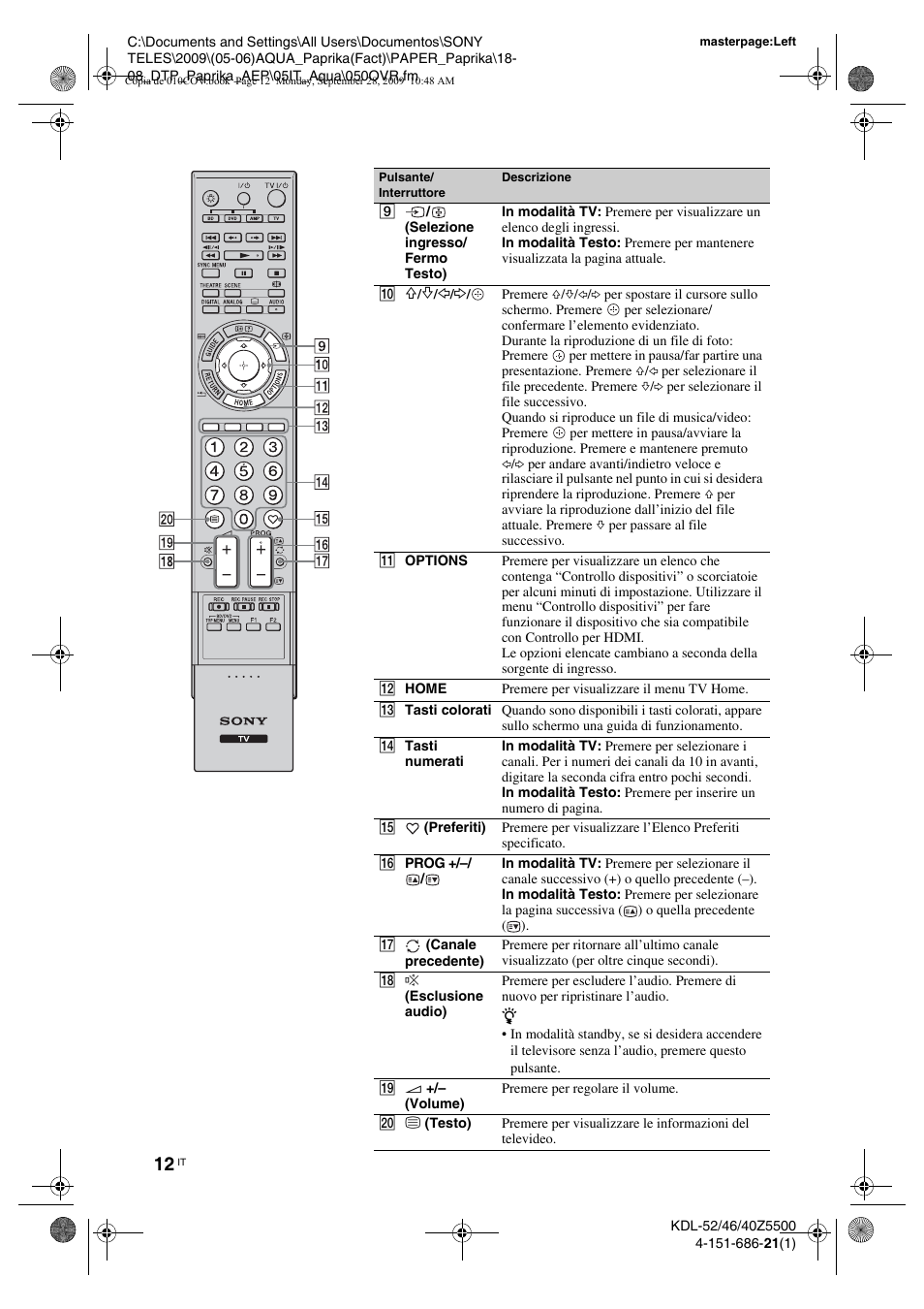 Sony KDL-52Z5800 User Manual | Page 111 / 175