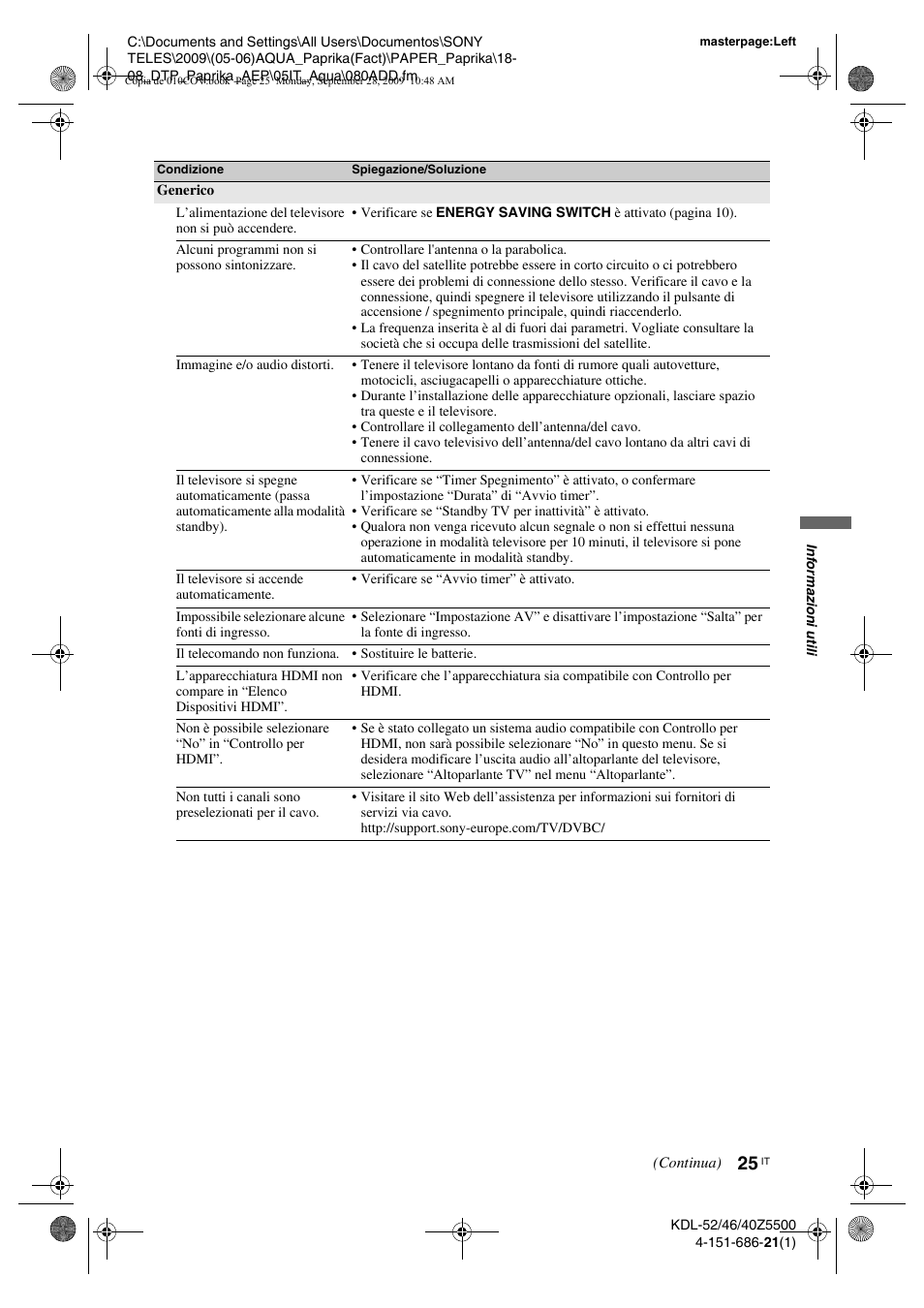 Sony KDL-52Z5800 User Manual | Page 124 / 175