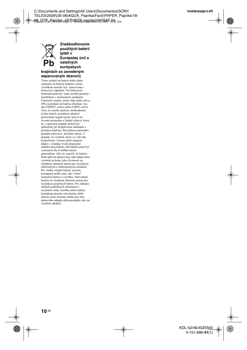 Sony KDL-52Z5800 User Manual | Page 134 / 175