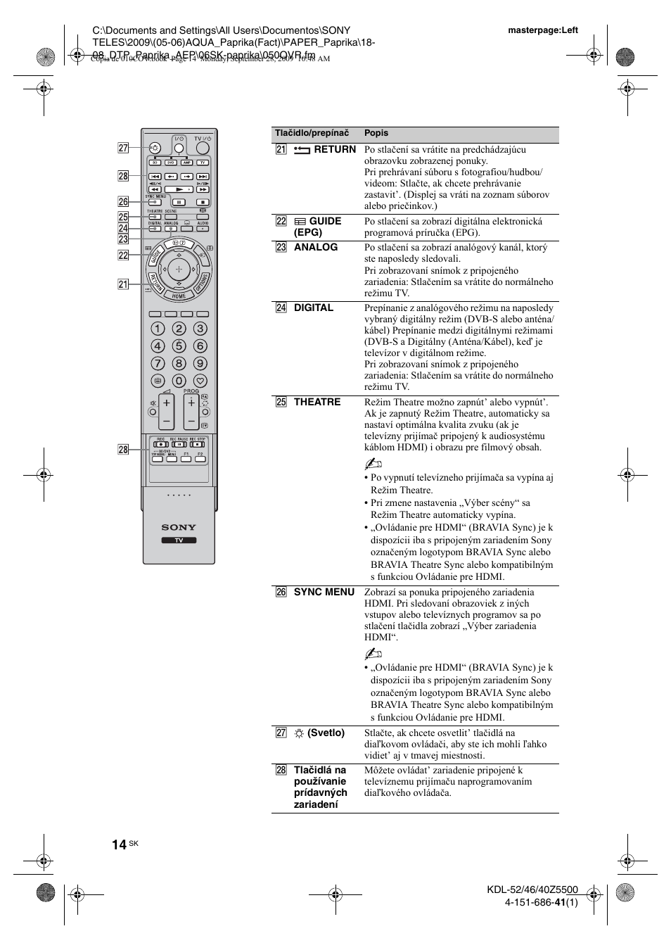 Sony KDL-52Z5800 User Manual | Page 138 / 175