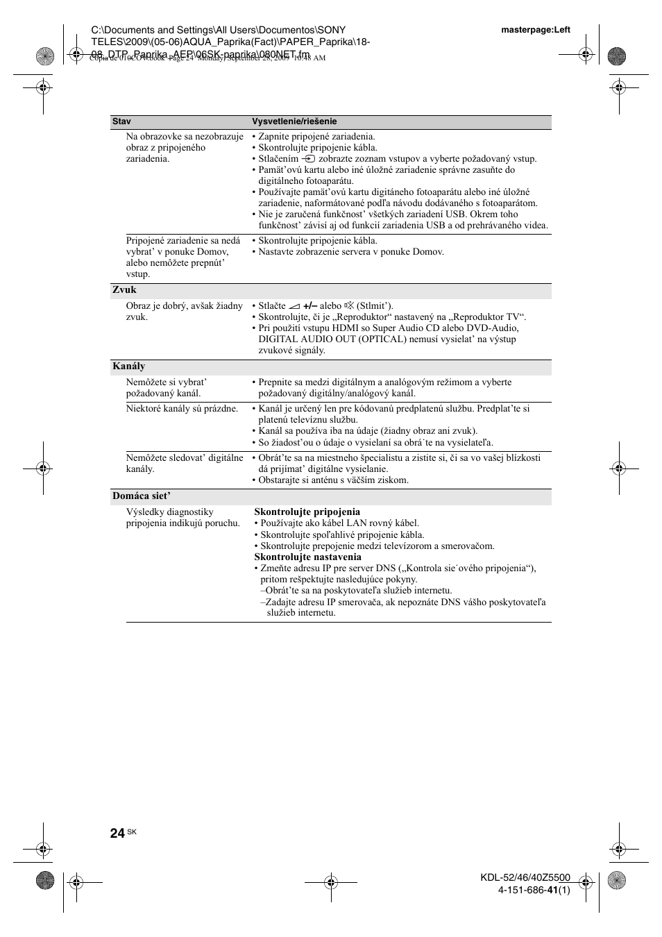 Sony KDL-52Z5800 User Manual | Page 148 / 175