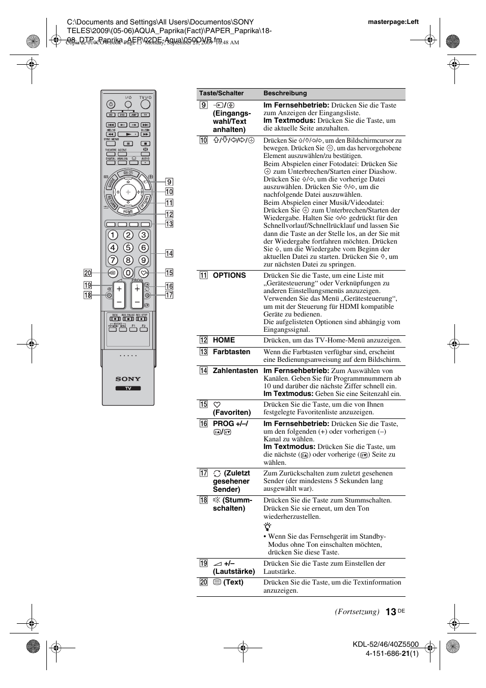 Sony KDL-52Z5800 User Manual | Page 37 / 175