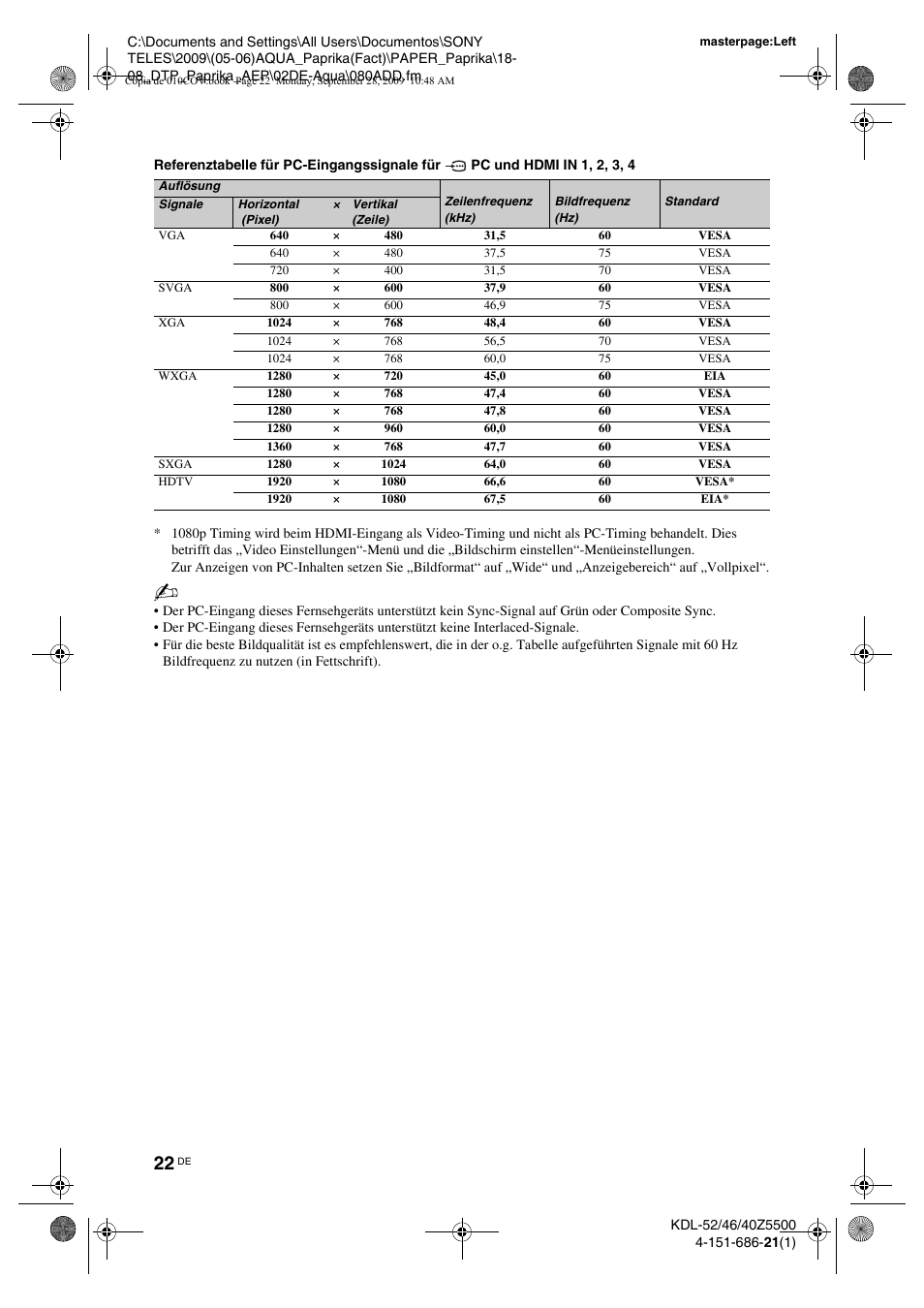 Sony KDL-52Z5800 User Manual | Page 46 / 175