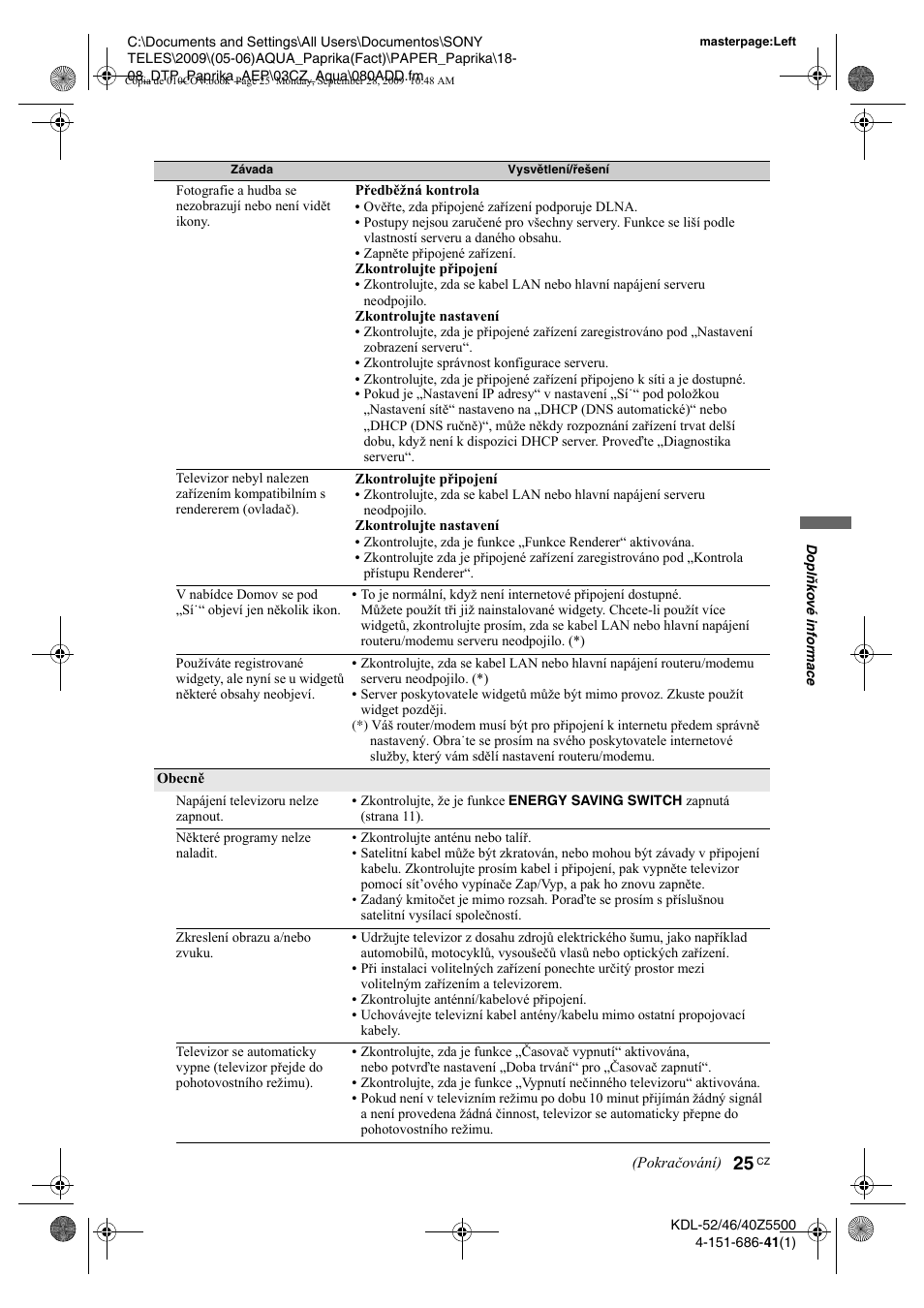 Sony KDL-52Z5800 User Manual | Page 74 / 175
