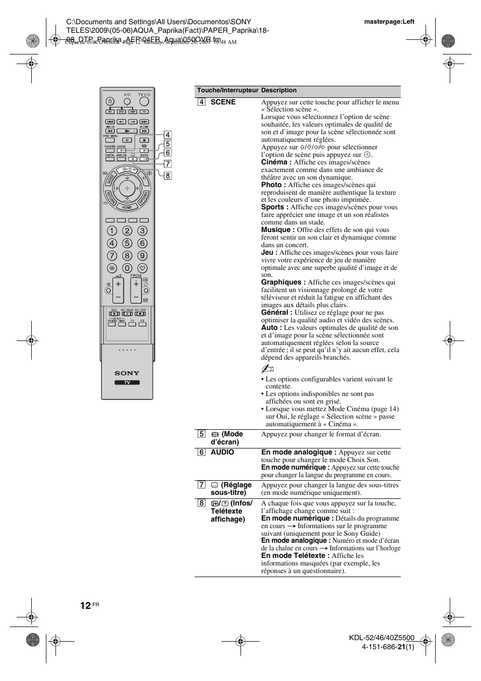 Sony KDL-52Z5800 User Manual | Page 86 / 175