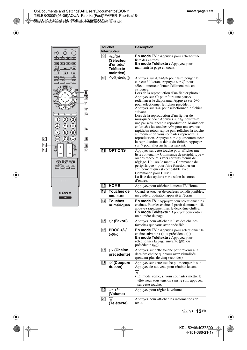Sony KDL-52Z5800 User Manual | Page 87 / 175