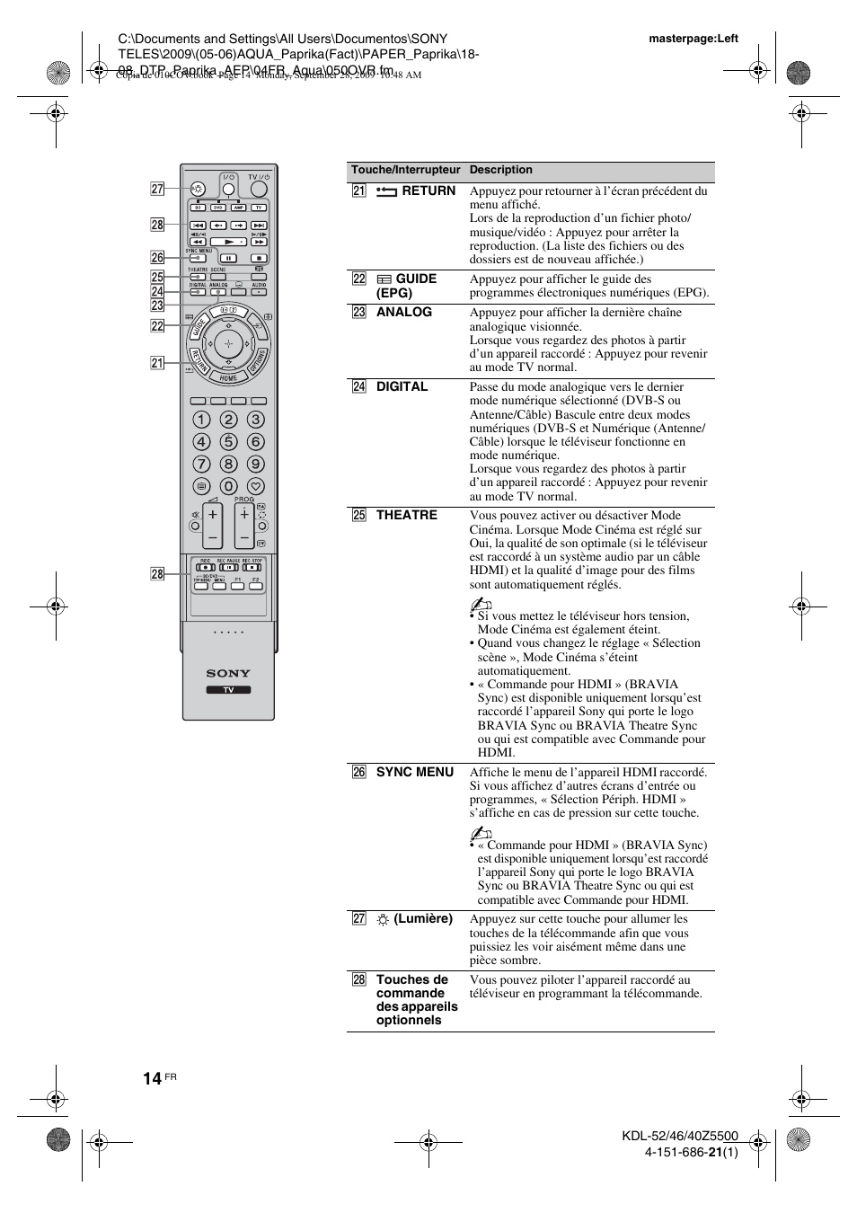 Sony KDL-52Z5800 User Manual | Page 88 / 175