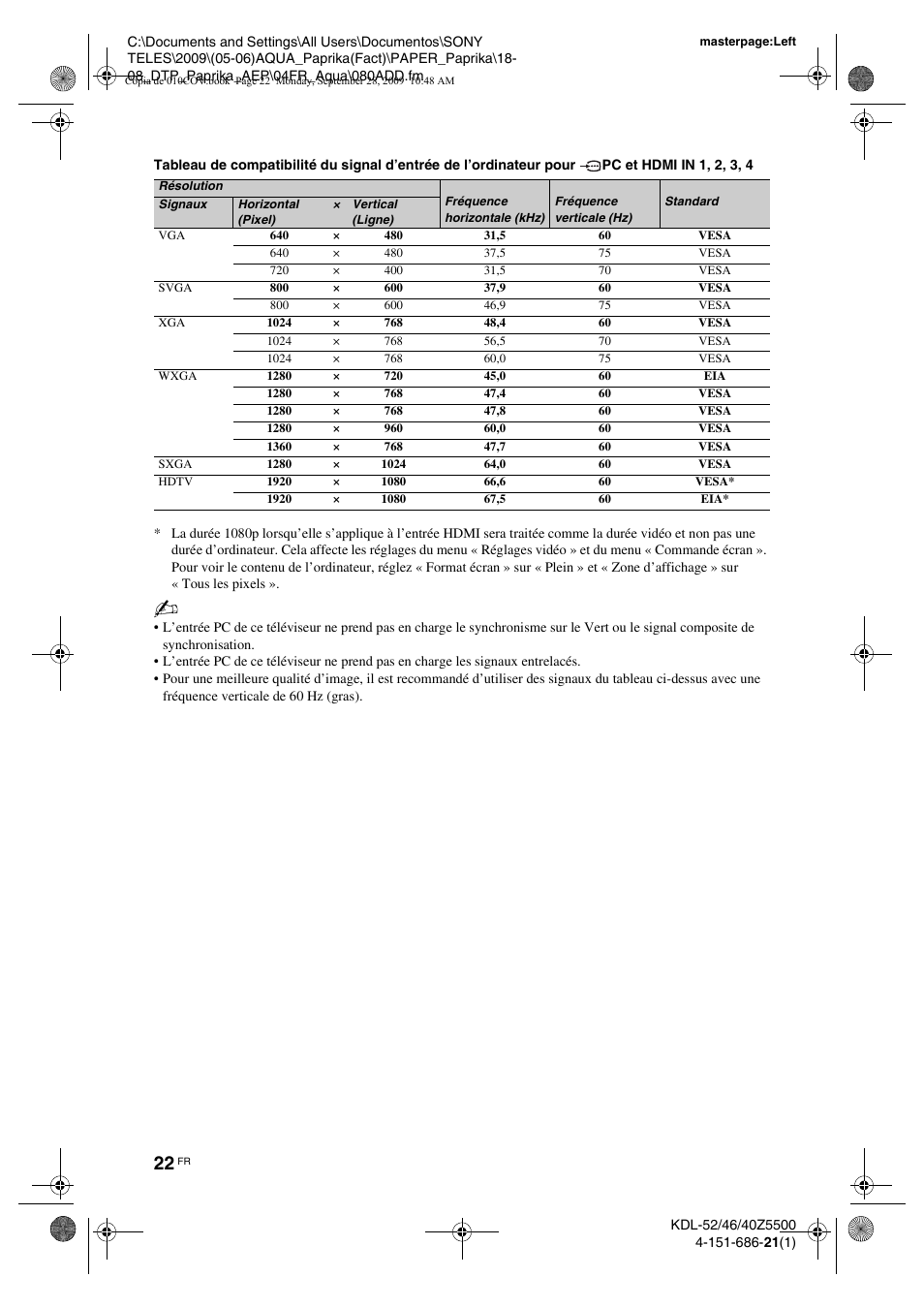 Sony KDL-52Z5800 User Manual | Page 96 / 175