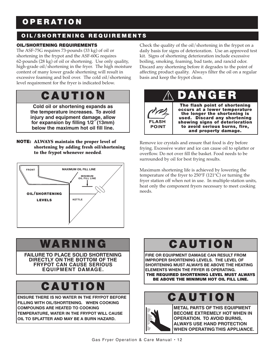 Alto-Shaam AS F-60G User Manual | Page 13 / 48