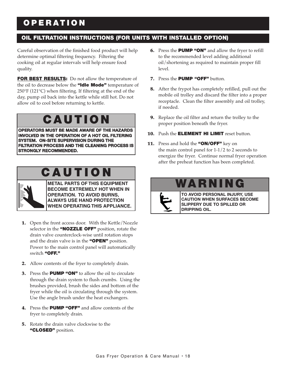 Alto-Shaam AS F-60G User Manual | Page 19 / 48