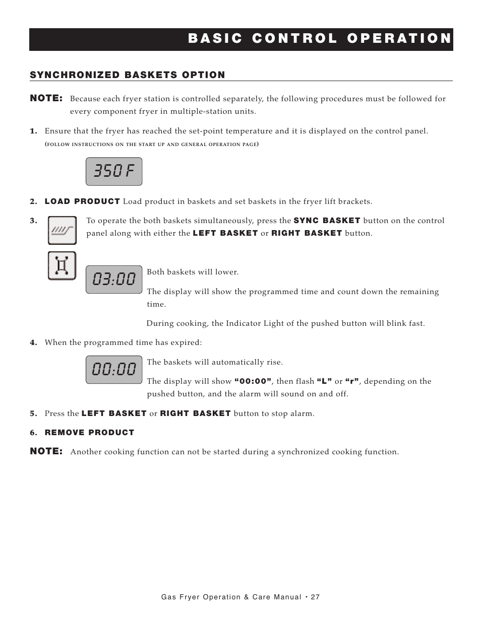 Alto-Shaam AS F-60G User Manual | Page 28 / 48