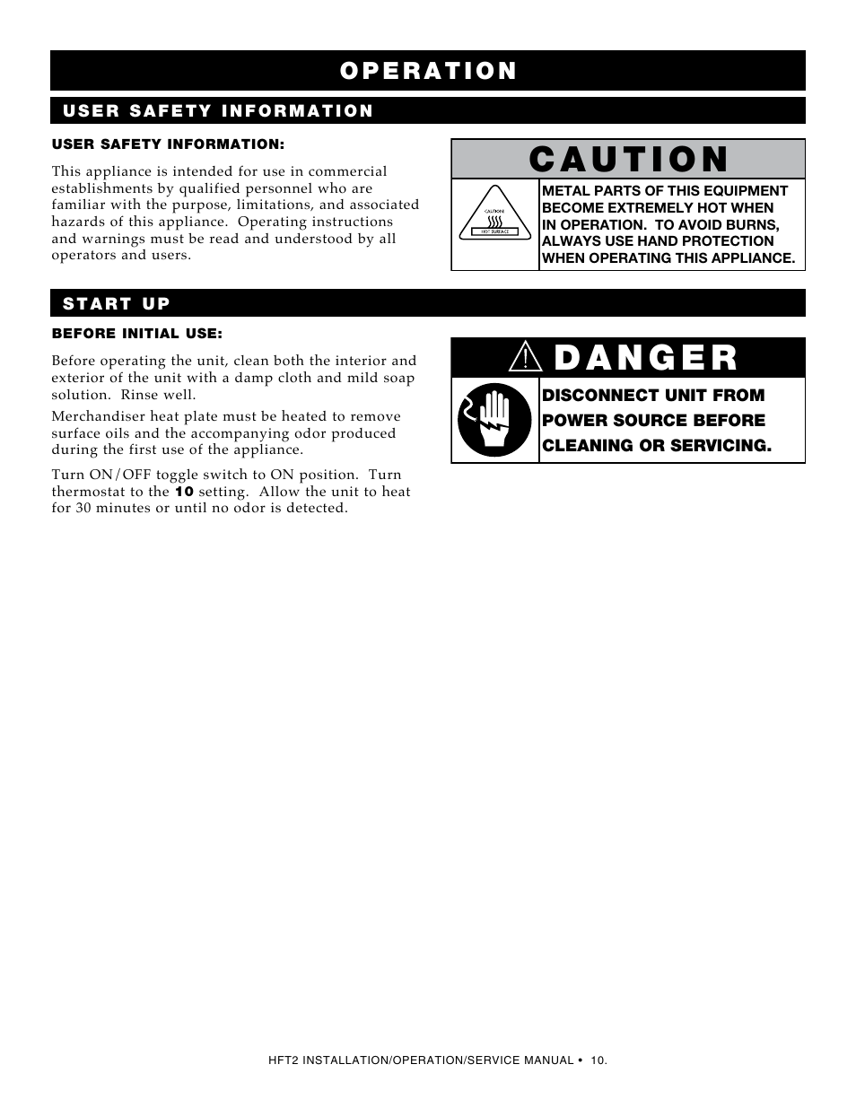 Alto-Shaam ECOSMART HFT2SYS-400 User Manual | Page 12 / 26